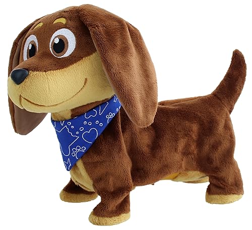 Animagic Diggles - Dackel - Interaktives Kuscheltier Für Kinder ab 2 Jahren - Lustig Plüschtier Spielzeug Hund der Läuft und Bellt - Geschenk für Kinder Animagic Diggles - Dackel - Interaktives Kuscheltier Für Kinder ab 2 Jahren - Lustig Plüschtier Spielzeug Hund der Läuft und Bellt - Geschenk für Kinder von Goliath