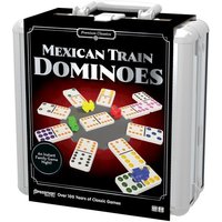 Classics Mexican Train Domino in Aluminiumkoffer von Goliath Toys