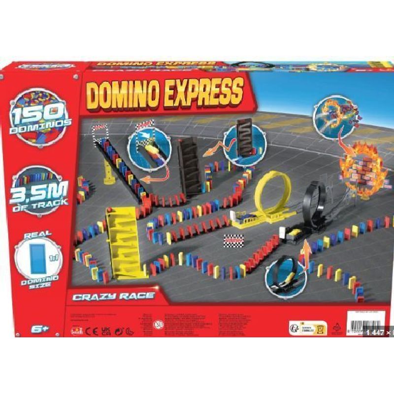 Domino Express Crazy Race (Spiel) von Goliath Toys