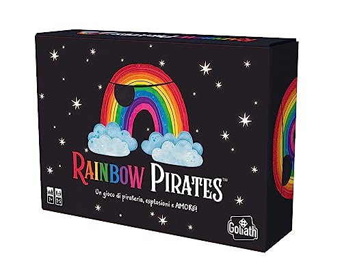 Goliath Rainbow Pirates (Italienische Ausgabe), Kartenspiel, Partyspiel, 2–5 Spieler, 7+ Jahre Goliath Rainbow Pirates (Italienische Ausgabe), Kartenspiel, Partyspiel, 2–5 Spieler, 7+ Jahre von Goliath