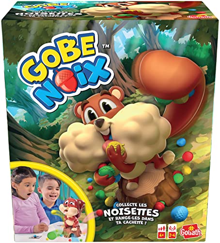Goliath Gobe Noix (französische Version), Brettspiele ab 4 Jahren von Goliath Toys