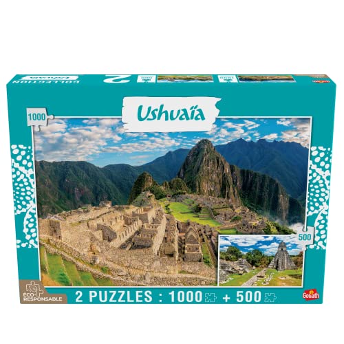 Goliath 923188.004 Kollektion Ushuaia-Machu Picchu (Perou) und Tikal (Guatemala), blau von Goliath Toys