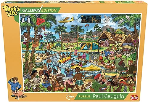 Goliath That's Life Gallery Edition: Paul Gauguin, Puzzle mit 1000 Teilen für Kinder ab 7 Jahren von Goliath Toys