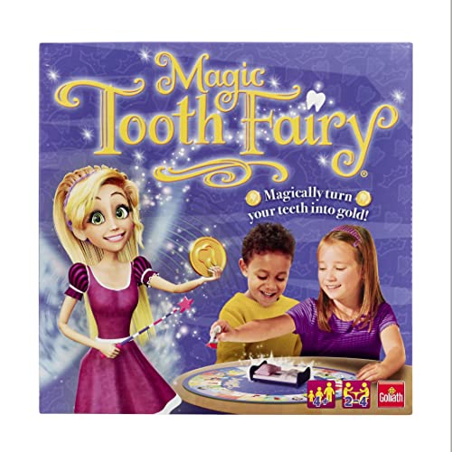Magische Zahnfee: Verwandeln Sie Ihre Zähne auf magische Weise in Gold! Lustiges Brettspiel für Kinder, für 2–4 Spieler, ab 4 Jahren von Goliath