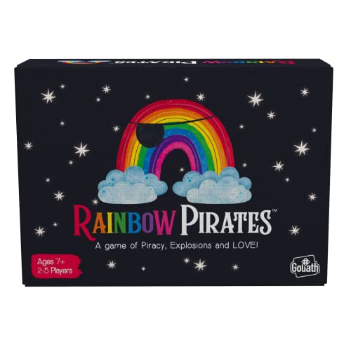 Goliath Games Regenbogenpiraten: EIN Spiel der Piraterie, Explosionen und Liebe! Partyspiele | Kartenspiele | Für 2–5 Spieler | ab 7 Jahren, Schwarz Goliath Games Regenbogenpiraten: EIN Spiel der Piraterie, Explosionen und Liebe! Partyspiele | Kartenspiele | Für 2–5 Spieler | ab 7 Jahren, Schwarz von Goliath