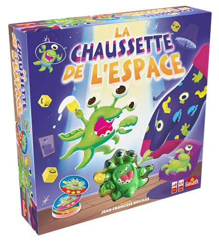 Goliath - La Sockette de Espace – Spiel der Geschwindigkeit und des Reflexes – Gesellschaftsspiel – für 2 bis 4 Spieler – für Kinder ab 7 Jahren von Goliath