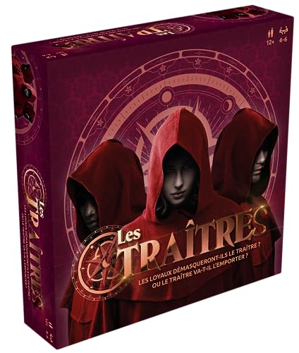 Goliath Les Traîtres (Französische Version) – Bluff- und Deduktionsspiel – Gesellschaftsspiel für Kinder und Erwachsene ab 12 Jahren – 4 bis 6 Spieler von Goliath