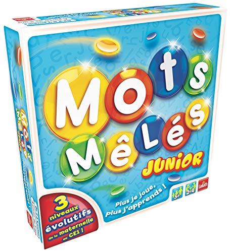 Goliath – Môts Mêlés Junior – Kinderspiel – ab 5 Jahren – Gesellschaftsspiel – Beobachtungs- und Schnelligkeitsspiel von Goliath Toys