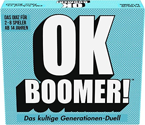Goliath OK Boomer!, Kartenspiel ab 14 Jahren, Gesellschaftsspiel für Spieleabend für 2 bis 8 Spieler von Goliath