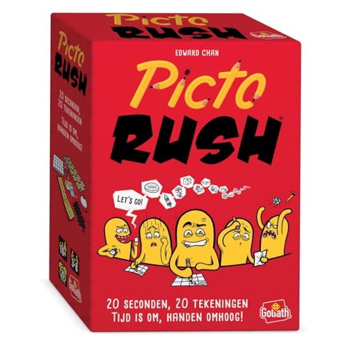 Goliath Picto Rush Brettspiel, Rot von Goliath