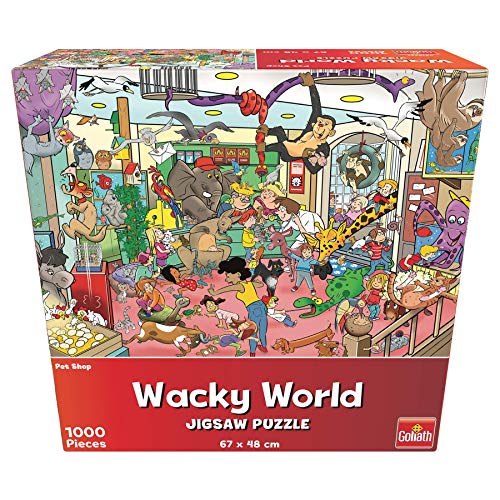 Goliath 918557006 Wacky World Puzzle für Haustiere, bunt von Goliath Toys