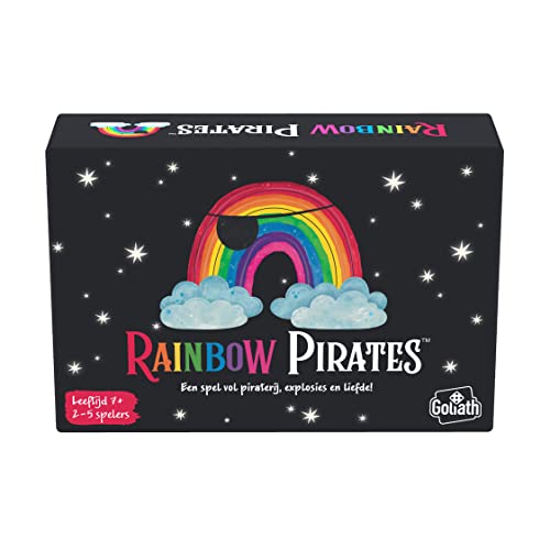 Goliath Rainbow Pirates (niederländische Version), Familienspiel ab 7 Jahren, Buntes Kartenspiel Für 2 bis 5 Spieler von Goliath Toys