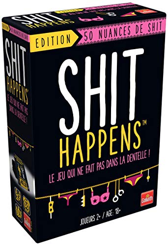 Goliath - Shit Happens – Edition 50 Shit Shit – Gesellschaftsspiel für Erwachsene – Spaß garantiert – zum Spielen mit Freunden – ideal für Kult-Abende – für 2 Spieler und mehr – ab 18 Jahren. von Goliath