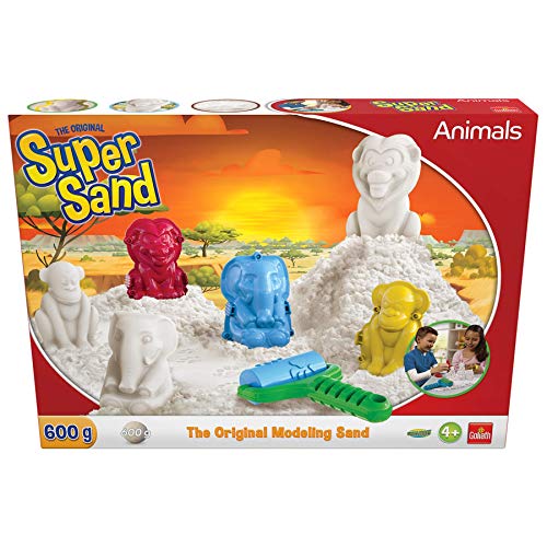 Goliath 383329.008 Super Sand Animals, weiß von Super Sand