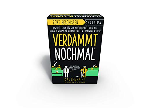 Goliath Verdammt Nochmal: Echt Beschissen, Kartenspiel ab 18 Jahren, Gesellschaftsspiele für Erwachsene Goliath Verdammt Nochmal: Echt Beschissen, Kartenspiel ab 18 Jahren, Gesellschaftsspiele für Erwachsene von Goliath