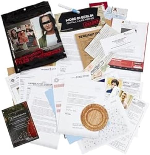 Goliath Toys Investigation Files Murder in Berlin. Spiele. sspiele. Reisespiele. Krimi-Spiel. Black Stories. Partyspiele. Unsolved Case Files. Mystery, 926.085.006 von Goliath