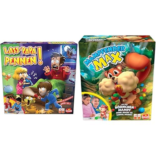 Goliath. Lass' Papa Pennen! Kinderspiele Ab 4 Jahren. Spielzeug Ab 4 Jahre Für Jungen Und Mädchen. Lustige Geschenke & Mampfender Max Goliath. Lass' Papa Pennen! Kinderspiele Ab 4 Jahren. Spielzeug Ab 4 Jahre Für Jungen Und Mädchen. Lustige Geschenke & Mampfender Max von Goliath