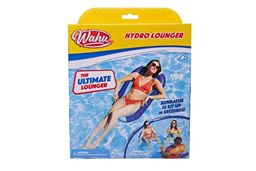 Wahu Hydro Lounger, Pool Luftmatratze ab 8 Jahren, einfaches aufblasbares Poolspielzeug von WAHU