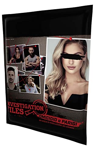Investigation Files: Omicid in Paris - Brettspiel in Hartbox - 1 oder + Spieler, ab 14 Jahren von Goliath