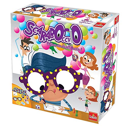 Kritzeln Sie das Spiel, Italienische Ausgabe, DASS Sie im Auge haben, Brettspiel zum Zeichnen, mit spezieller Brille, Kinder und Mädchen ab 7 Jahren Kritzeln Sie das Spiel, Italienische Ausgabe, DASS Sie im Auge haben, Brettspiel zum Zeichnen, mit spezieller Brille, Kinder und Mädchen ab 7 Jahren von Goliath