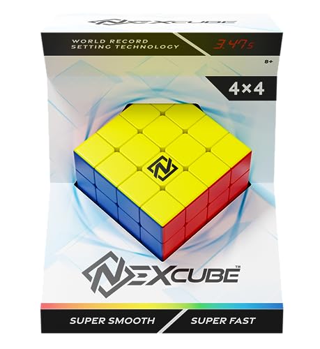 Nexcube 4x4, Zauberwürfel ab 8 Jahren, Speed cube 4x4, Spielzeug für Kinder von Goliath Toys