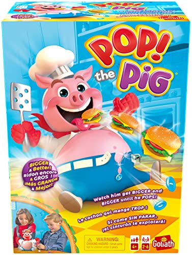 Goliath Games Pop The Pig – noch größere und bessere Kinderspiele | Für 2–6 Spieler | ab 4 Jahren Goliath Games Pop The Pig – noch größere und bessere Kinderspiele | Für 2–6 Spieler | ab 4 Jahren von Goliath