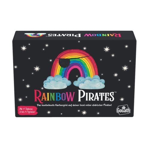 Goliath Rainbow Pirates, Kartenspiele ab 7 Jahren, Gesellschaftsspiele geeignet für 2 bis 5 Spieler von Goliath Toys