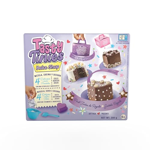 Goliath Toys Backset - Baking Set für Kinder ab 6 Jahren mit 4 Kuchenmischungen (Vanille, Erdbeere, Schokolade), Dekoration und Zubehör von Goliath