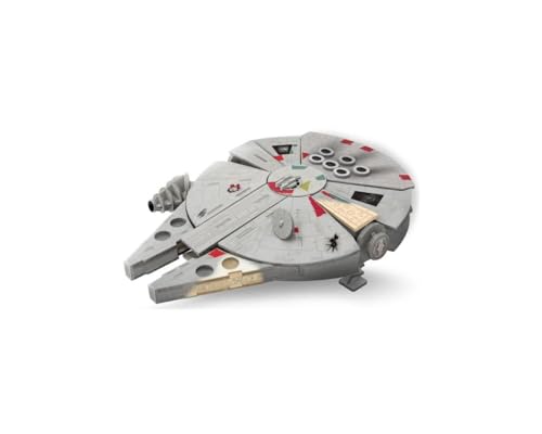 Wood Worx Star Wars Millenium Falcon, DIY-Bastelset ab 5 Jahren, Bastelset aus FSC-zertifiziertem Holz für Kinder von Goliath