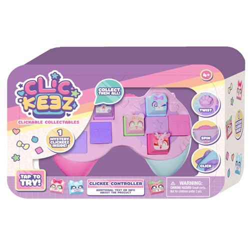Clickeez: Clickee Controller | Enthält 5 anklickbare Tastatur-Sammelstücke. | 70 Charaktere zum Finden | niedliche Themen und seltene Überraschungen | Geschenke und Sammlerstücke für Mädchen ab 6 Clickeez: Clickee Controller | Enthält 5 anklickbare Tastatur-Sammelstücke. | 70 Charaktere zum Finden | niedliche Themen und seltene Überraschungen | Geschenke und Sammlerstücke für Mädchen ab 6 von Goliath