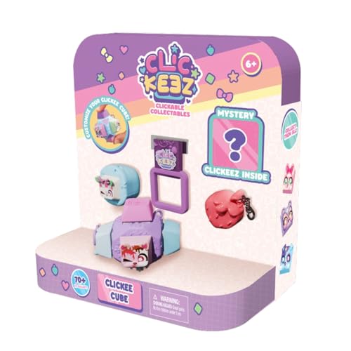 Clickeez: Clickee Cube | Enthält 7 anklickbare Tastatur-Sammelstücke. | 70 Charaktere zum Finden | niedliche Themen und seltene Überraschungen | Geschenke und Sammlerstücke für Mädchen ab 6 Jahren Clickeez: Clickee Cube | Enthält 7 anklickbare Tastatur-Sammelstücke. | 70 Charaktere zum Finden | niedliche Themen und seltene Überraschungen | Geschenke und Sammlerstücke für Mädchen ab 6 Jahren von Goliath
