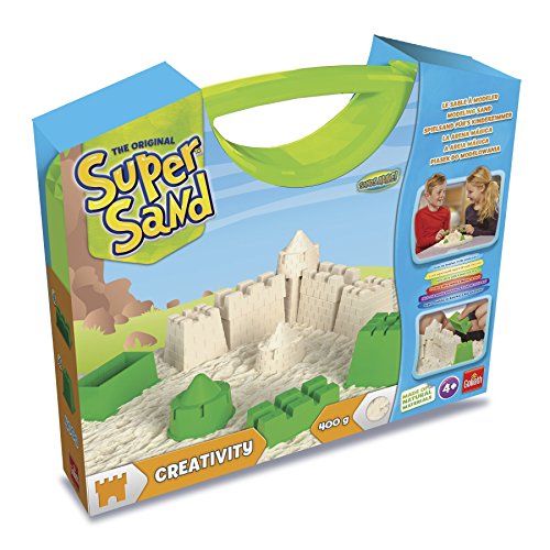 Goliath 83.232 Creativity Koffer-magischer Super Sand für Sandburgen im Kinderzimmer-Empfohlen ab 4 Jahren von Goliath Toys
