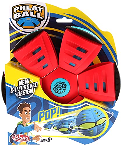 Goliath 918338 Phlat Classic V5 Wahu 2in1 Ball und Frisbee, rot von Goliath