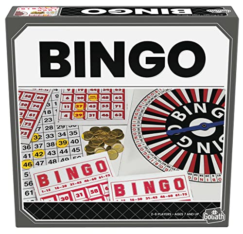 Goliath Bingo, Klassisches Brettspiel für Kinder ab 7 Jahren, Gesellschaftsspiel für 2 bis 6 Spieler Goliath Bingo, Klassisches Brettspiel für Kinder ab 7 Jahren, Gesellschaftsspiel für 2 bis 6 Spieler von Goliath