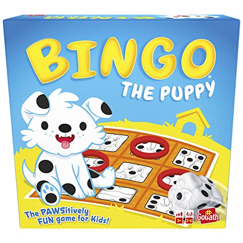 Goliath Bingo The Puppy Brettspiel für Kinder, ab 3 Jahren. von Goliath