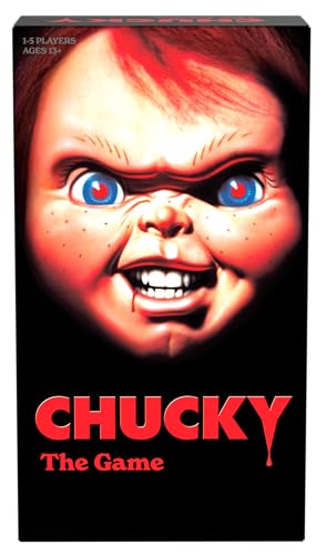Goliath – Chucky, Spiel ab 13 Jahren, Brettspiel für 1 bis 5 Spieler, Spannendes Gesellschaftsspiel, Kooperatives Spiel auf ENGLISCH von Goliath