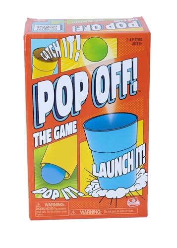 Goliath Pop Off! Spiel - Einzigartige Pokale werfen Bälle in die Luft - Enthält 50 lustige Herausforderungen im schnellen Tempo, 2-4 Spieler, ab 8 Jahren Goliath Pop Off! Spiel - Einzigartige Pokale werfen Bälle in die Luft - Enthält 50 lustige Herausforderungen im schnellen Tempo, 2-4 Spieler, ab 8 Jahren von Goliath