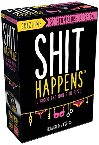 Goliath Shit Happens 50 Sfumature Di Sfiga (Italienisch Version), Kartenspiel ab 18 Jahren von Goliath