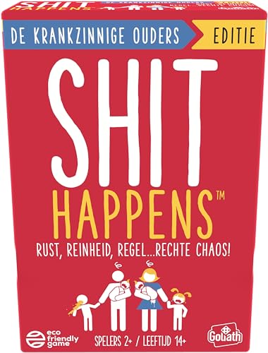 Goliath Shit Happens Eltern Edition, Kartenspiel für Personen ab 14 Jahren, Gesellschaftsspiel ab 2 Spieler von Goliath