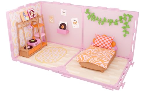 Goliath Suite Spaces Deluxe-Schlafzimmer-Set | Ihr Zimmer, Ihre Regeln! Enthält 30 Schlafzimmer-Themen-Zubehörteile, modulare Puppenhauszimmer mit anpassbaren Möbeln und Dekor, für Kinder ab 6 Jahren Goliath Suite Spaces Deluxe-Schlafzimmer-Set | Ihr Zimmer, Ihre Regeln! Enthält 30 Schlafzimmer-Themen-Zubehörteile, modulare Puppenhauszimmer mit anpassbaren Möbeln und Dekor, für Kinder ab 6 Jahren von Goliath