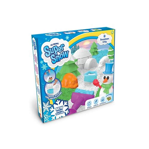 Goliath Super Snow: Snowman City, Magischer Sand ab 3 Jahren, Neue Textur, fühlt sich weich an, trocknet nicht aus, von den Machern von Super Sand Goliath Super Snow: Snowman City, Magischer Sand ab 3 Jahren, Neue Textur, fühlt sich weich an, trocknet nicht aus, von den Machern von Super Sand von Goliath