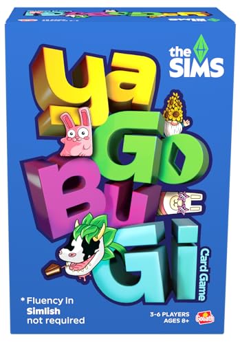 Goliath The Sims: YaGoBuGi Kartenspiel - Simlish Speaking Fun Partyspiel | Basierend auf der beliebten Videospiel-Serie | Für 3-6 Spieler ab 8 Jahren von Goliath