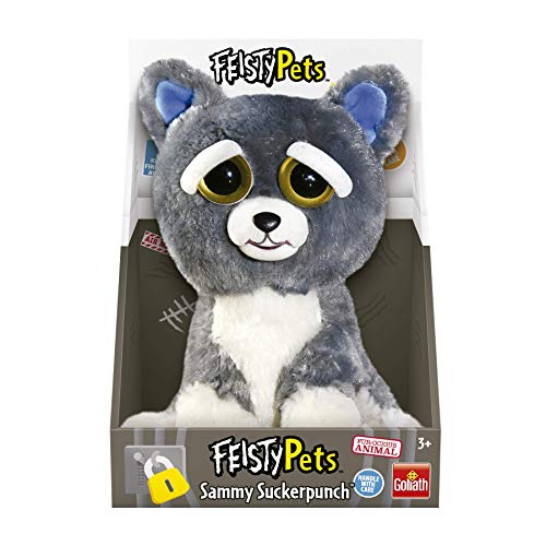Goliath Toys 32296 Feisty Pets Hund, grau von Goliath