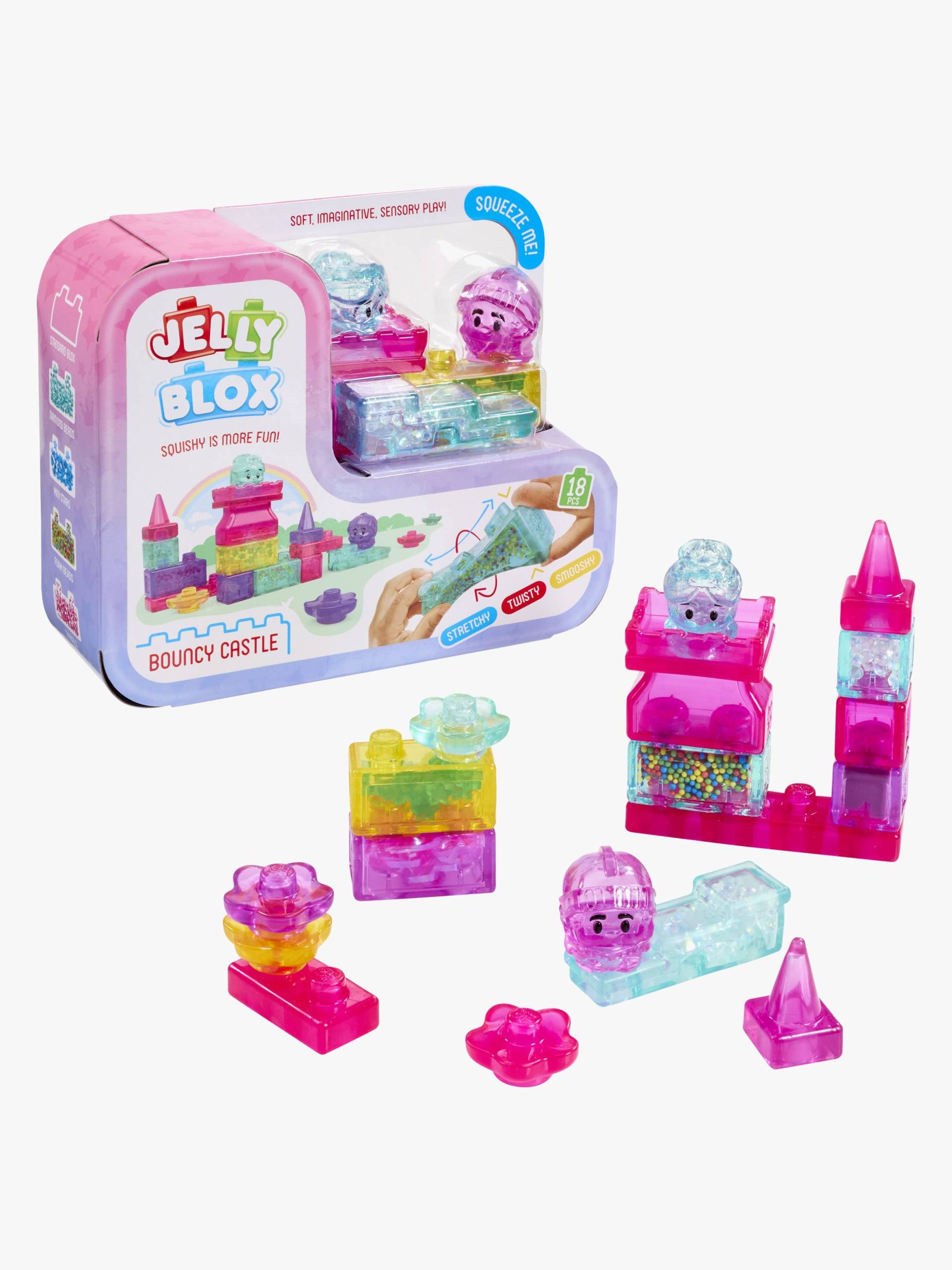 Jelly Blox Bauset Bouncy Castle 45 Teile Jelly Blox Bauset Bouncy Castle 45 Teile von Goliath