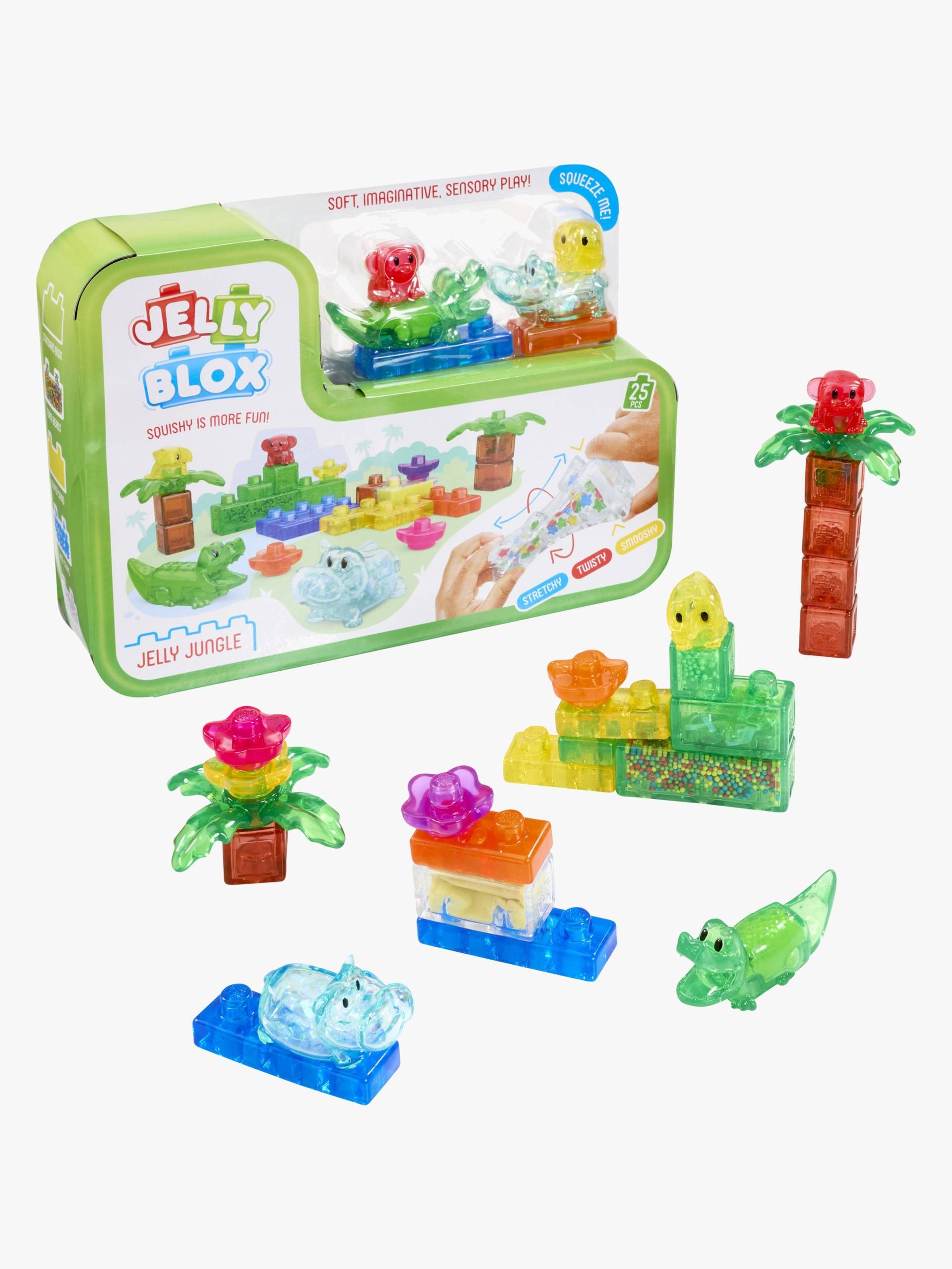Jelly Blox Bauset Dschungel 22 Teile von Goliath
