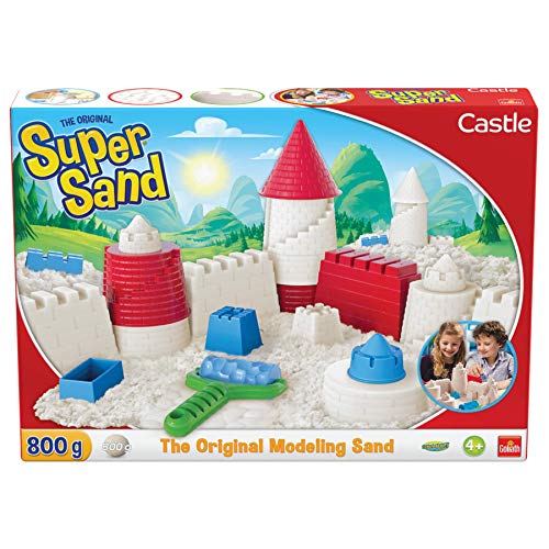 Super Sand Schloss, Magic Sand für Kinder ab 4 Jahren, 800 Gram Zaubersand Super Sand Schloss, Magic Sand für Kinder ab 4 Jahren, 800 Gram Zaubersand von Goliath