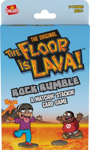 The Floor is Lava - Lava Rush Card Game 12L von Goliath