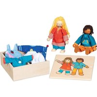 Biegepuppen Fynja & Fabio, Klamottenkiste, 6 Outfits von Gollnest & Kiesel KG