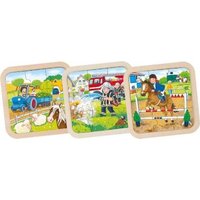 Einlegepuzzle Powerdisplay Bauernhof, Feuerwehr,... von Gollnest & Kiesel GmbH & Co. KG