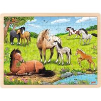 Einlegepuzzle Sommer auf der Pferdewiese von Gollnest & Kiesel GmbH & Co. KG